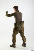  Photos Johny Jarvis Pose  6 defensive poses fighting poses standing whole body 0004.jpg
